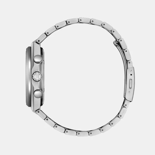 Citizen Zenshin Men Eco Drive Silver Dial Chronograph Titanium Watch CA4610-85A