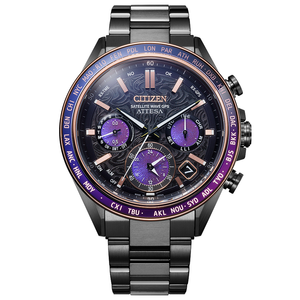 Citizen ATTESA Eco-Drive Special Limited Edition Wave GPS Men's Watch CC4085-81Z