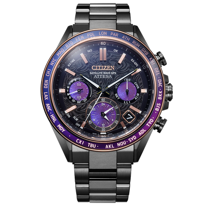 Citizen ATTESA Eco-Drive Special Limited Edition Wave GPS Men's Watch CC4085-81Z