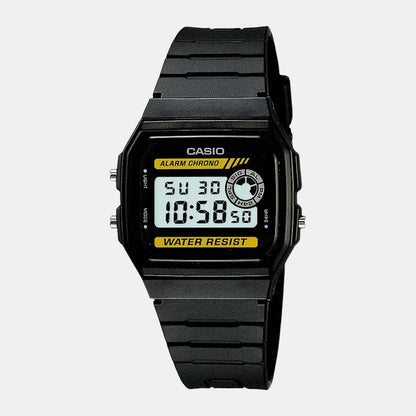 Casio Youth Unisex Quartz Black Dial Digital Resin Watch D053
