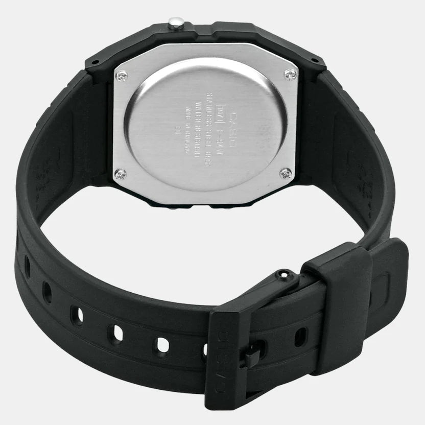 Casio Youth Unisex Quartz Black Dial Digital Resin Watch D053