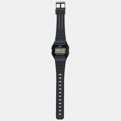 Casio Youth Unisex Quartz Black Dial Digital Resin Watch D053