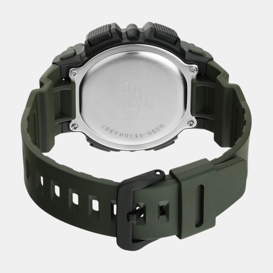 Casio Youth Men Quartz Dark Grey Dial Digital Resin Watch D350