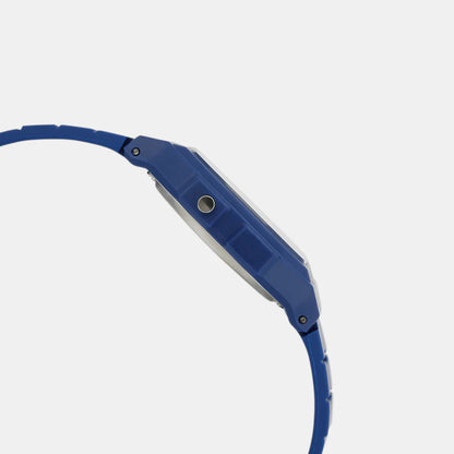 Casio Youth Unisex Quartz Blue Dial Digital Resin Watch D371