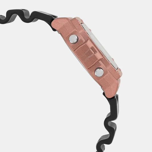 Casio Youth Men Quartz Black Dial Digital Resin Watch D375