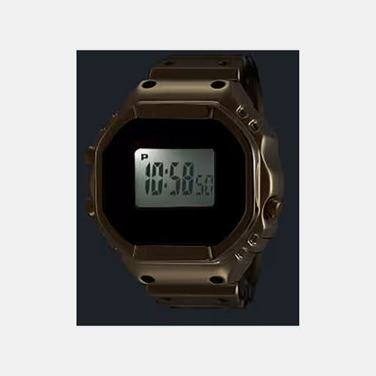 Enticer Men Quartz Transparent Dial Digital Stainless Steel Watch D412