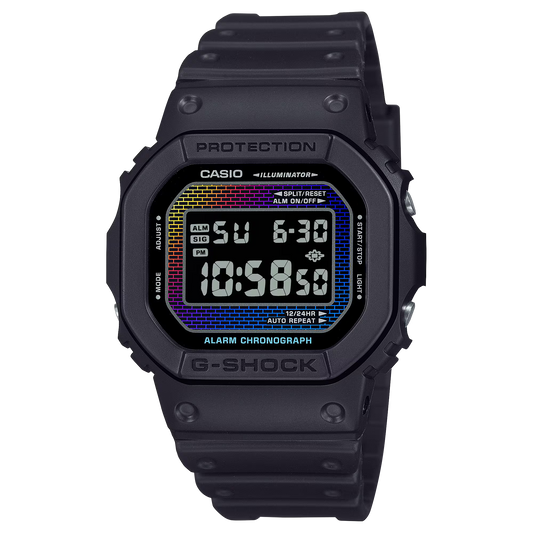 G-Shock Men Quartz Multicolour Dial Digital Resin Watch G1595