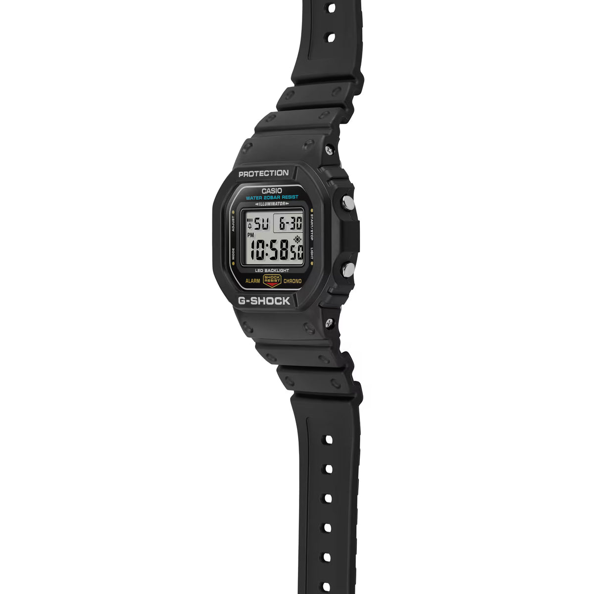 G-Shock Men Quartz Black Dial Digital Resin Watch G1514