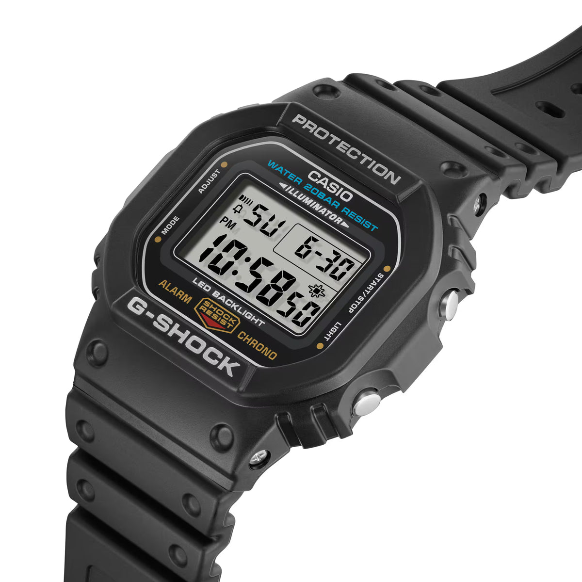 G-Shock Men Quartz Black Dial Digital Resin Watch G1514