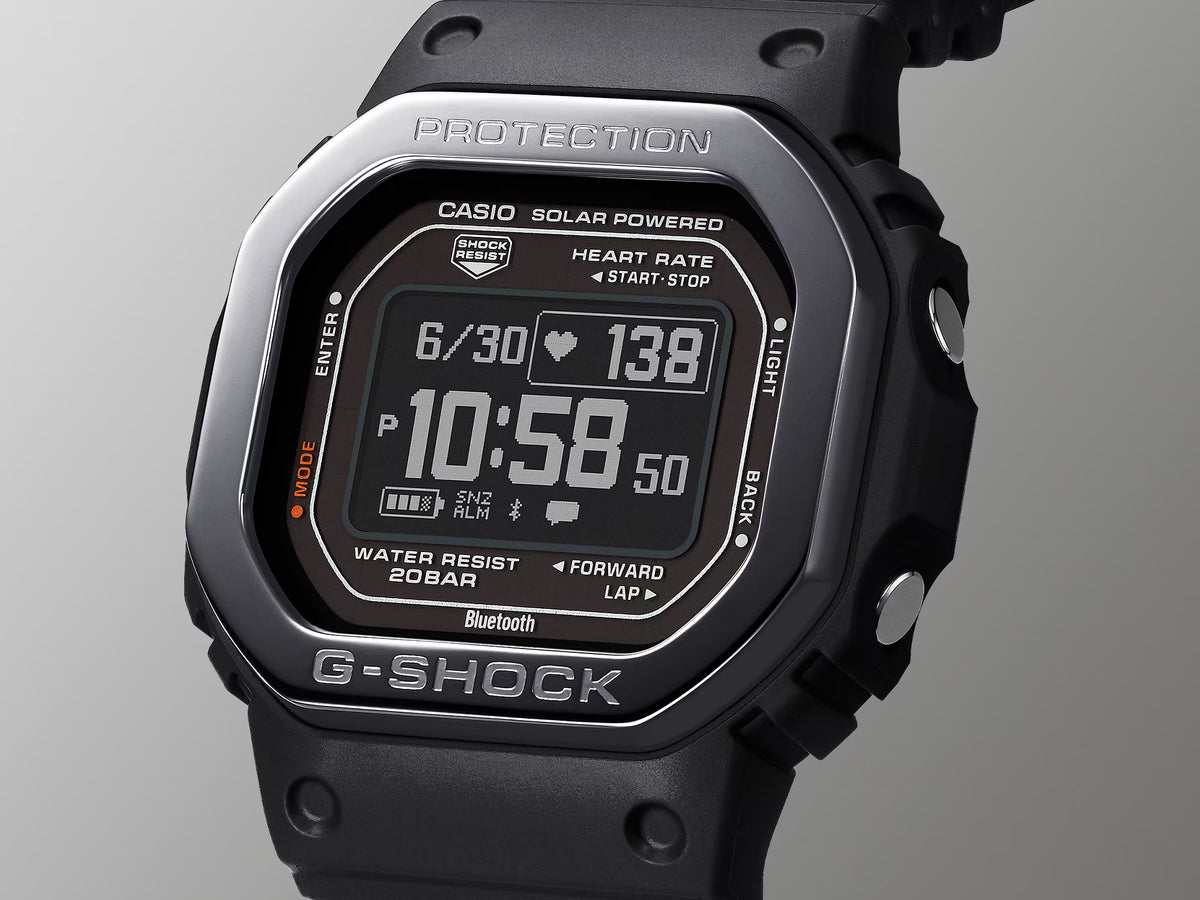 G-Shock Men Quartz Black Dial Digital Resin Watch G1633