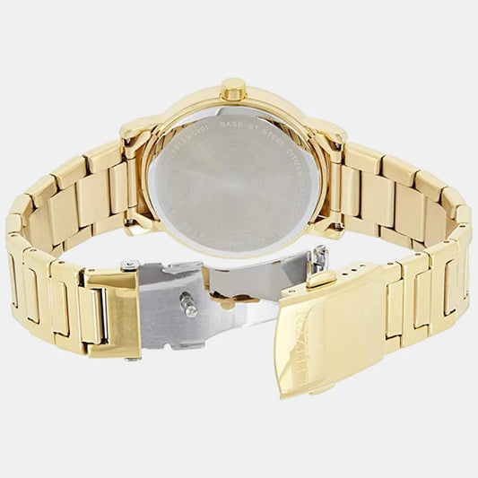 Citizen Women Quartz Black Dial Analog Stainless Steel Watch EQ9062-58E