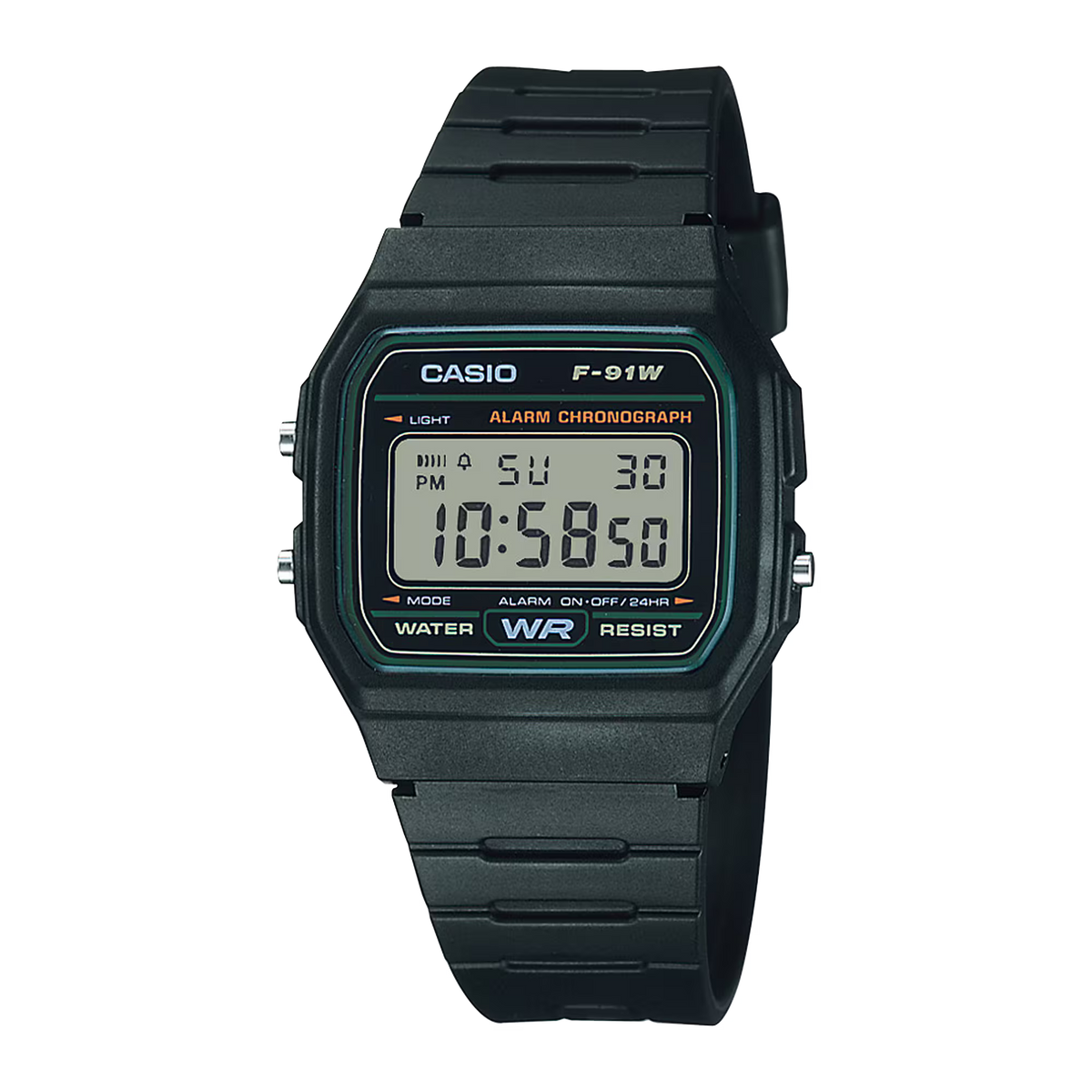 Unisex Black Dial & Black Straps Digital Watch D246
