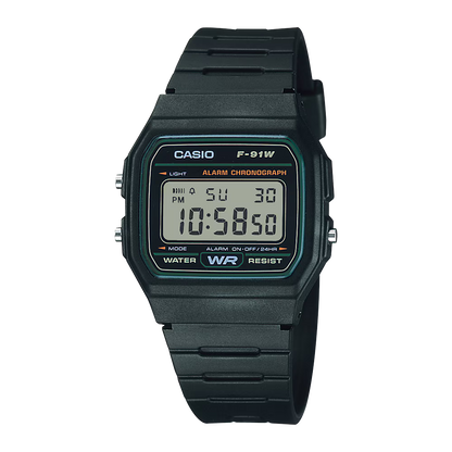 Unisex Black Dial & Black Straps Digital Watch D246