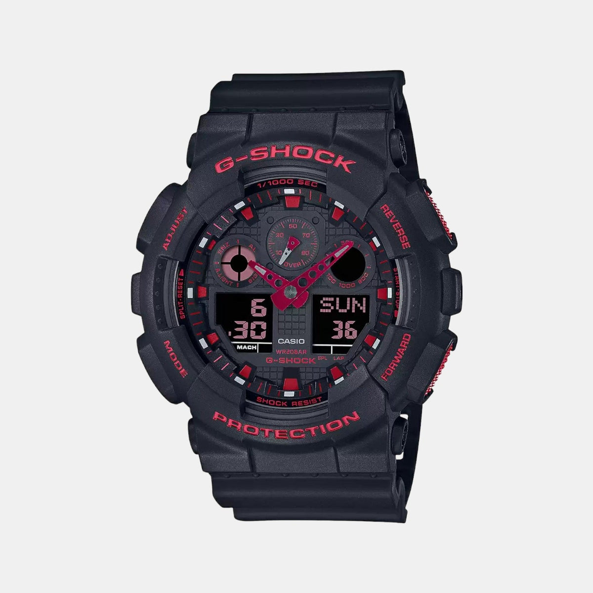 G-Shock Men Quartz Black Dial Analog-Digital Resin Watch G1310
