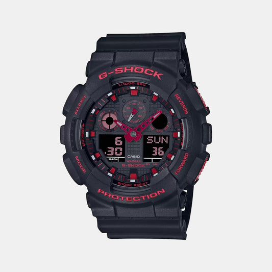 G-Shock Men Quartz Black Dial Analog-Digital Resin Watch G1310