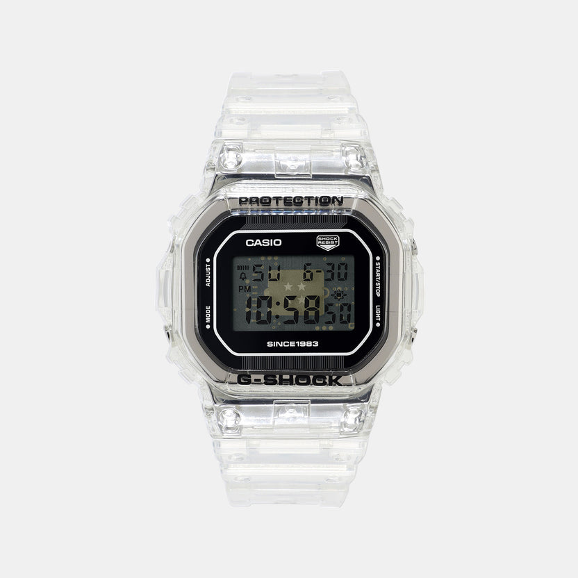 G-Shock Men Quartz Black Dial Digital Resin Watch G1438