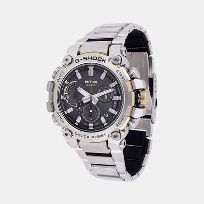 G-Shock Men Quartz Black Dial Chronograph Stainless Steel Watch G1446