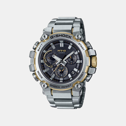G-Shock Men Quartz Black Dial Chronograph Stainless Steel Watch G1446