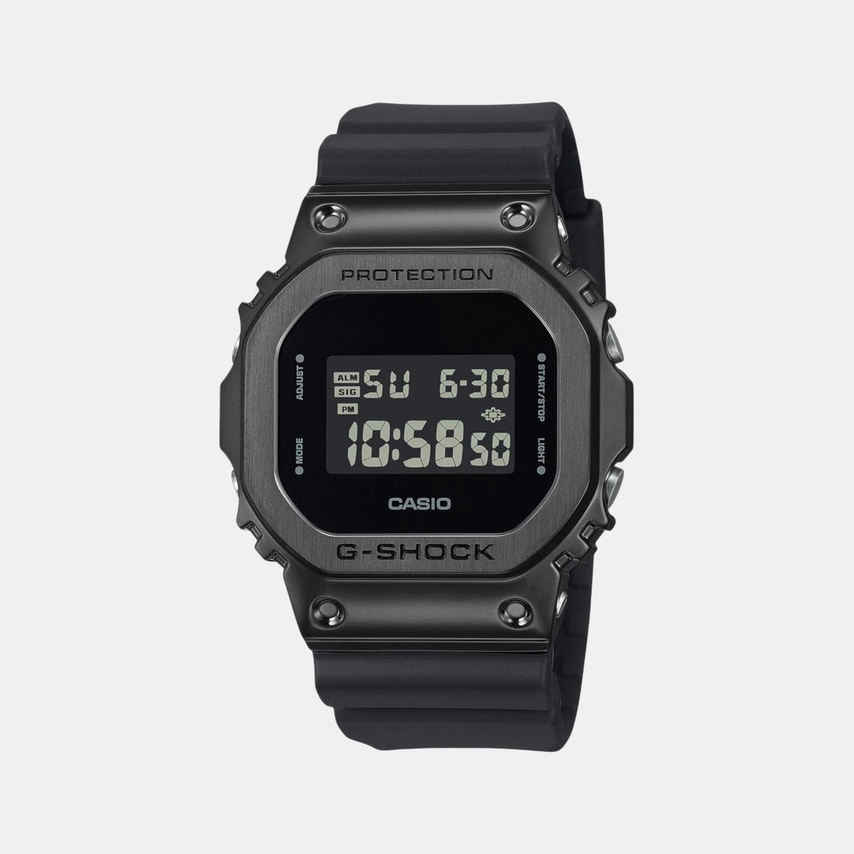 G-Shock Men Quartz Black Dial Digital Resin Watch G1527