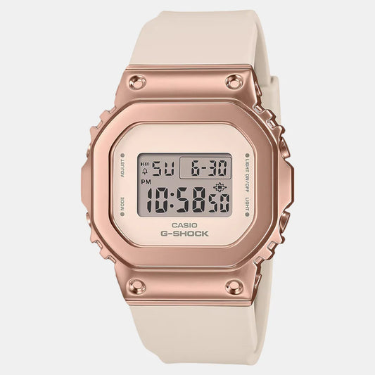 Casio G-Shock Women Quartz Pink Dial Digital Resin Watch G1536
