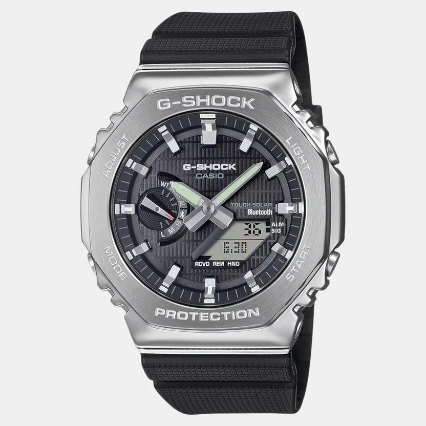 Casio G-Shock Men Quartz Black Dial Analog-Digital Resin Watch G1581