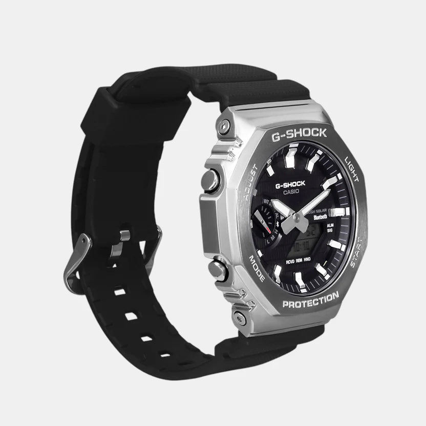 Casio G-Shock Men Quartz Black Dial Analog-Digital Resin Watch G1581