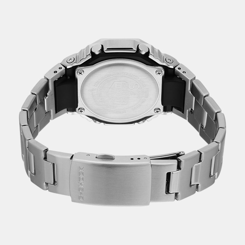 G-Shock Men Quartz Orange Dial Analog-Digital Stainless Steel Watch G1610