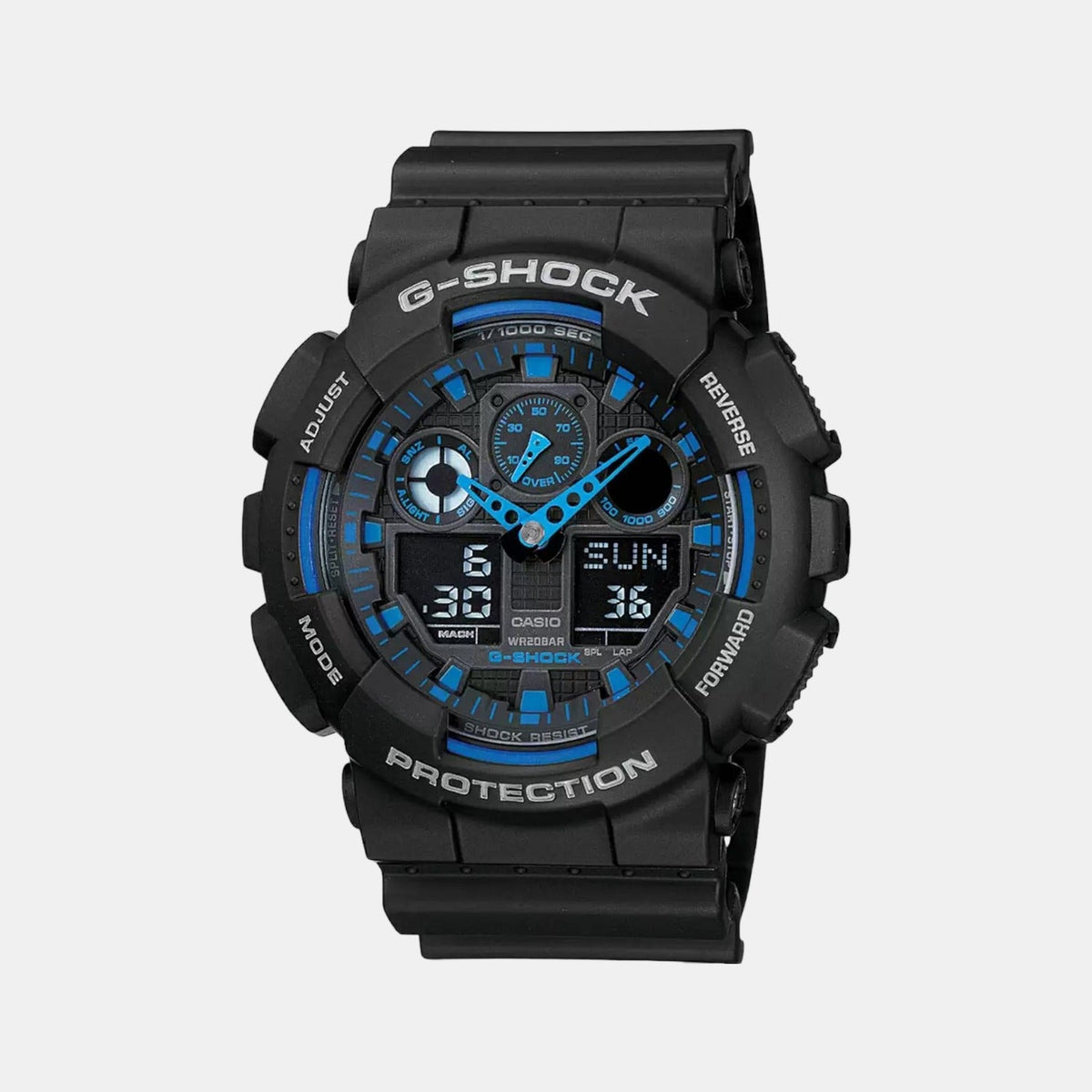 G-Shock Men Quartz Black Dial Analog-Digital Resin Watch G271