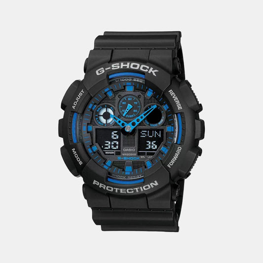 G-Shock Men Quartz Black Dial Analog-Digital Resin Watch G271