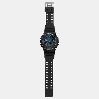 G-Shock Men Quartz Black Dial Analog-Digital Resin Watch G271