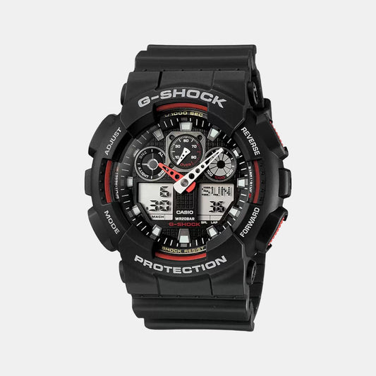 G-Shock Men Quartz Black Dial Analog-Digital Resin Watch G272
