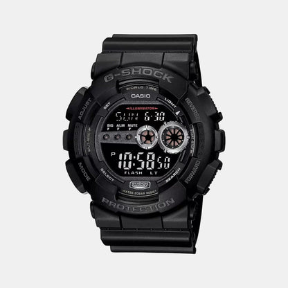 G-Shock Men Quartz Black Dial Digital Resin Watch G310