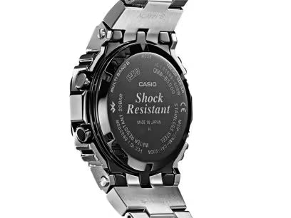 Casio G-Shock Metal GMW-B5000D-1DR Digital Dial Stainless Steel Solid Band Men's Watch G842