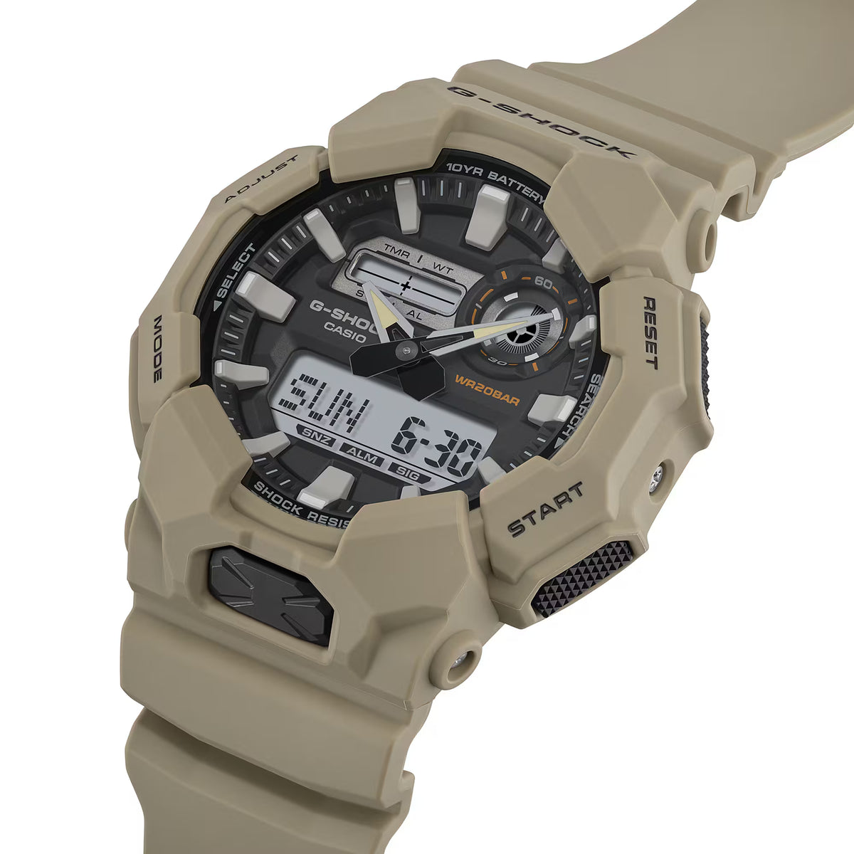 G-Shock Men Quartz Black Dial Analog-Digital Resin Watch G1603
