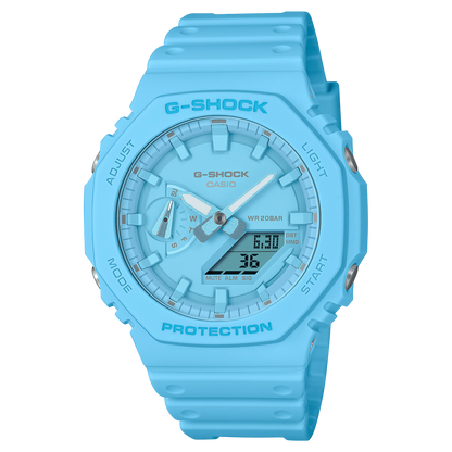 G-Shock Men Quartz Blue Dial Analog-Digital Resin Watch G1521