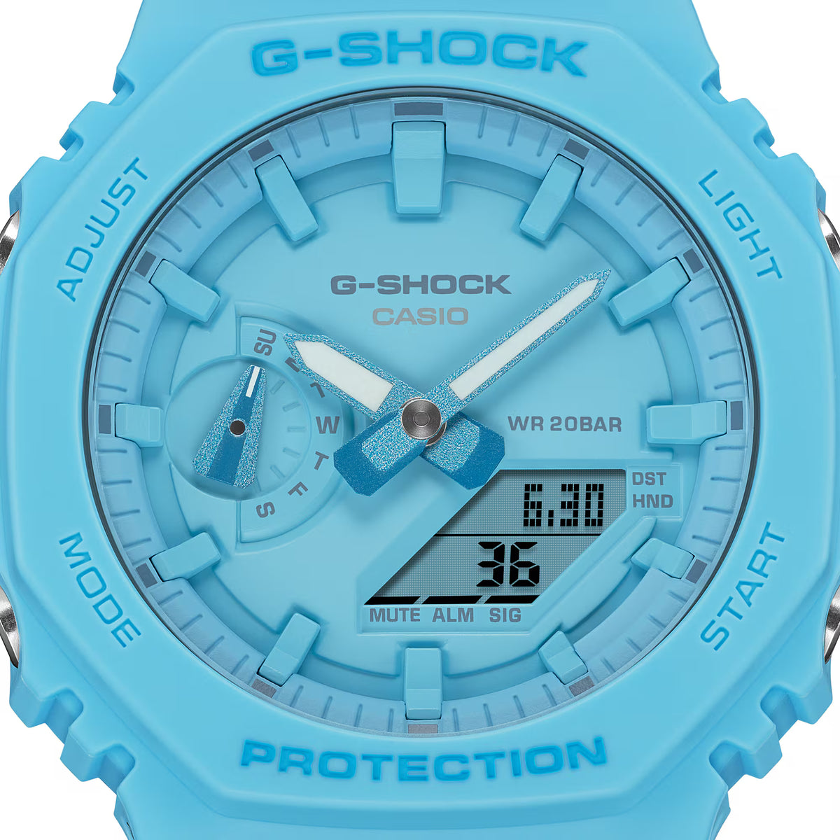G-Shock Men Quartz Blue Dial Analog-Digital Resin Watch G1521