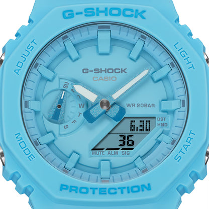 G-Shock Men Quartz Blue Dial Analog-Digital Resin Watch G1521