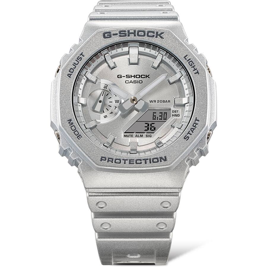 G-Shock Men Quartz Grey Dial Analog-Digital Resin Watch G1413