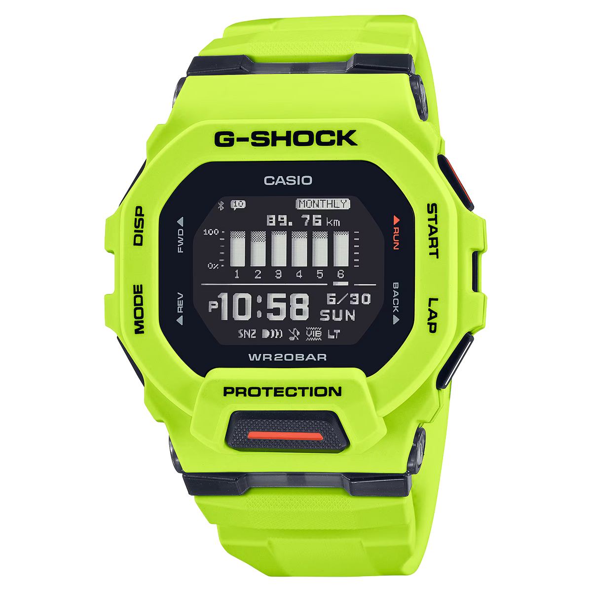 G-Shock Men Quartz Black Dial Digital Resin Watch G1148