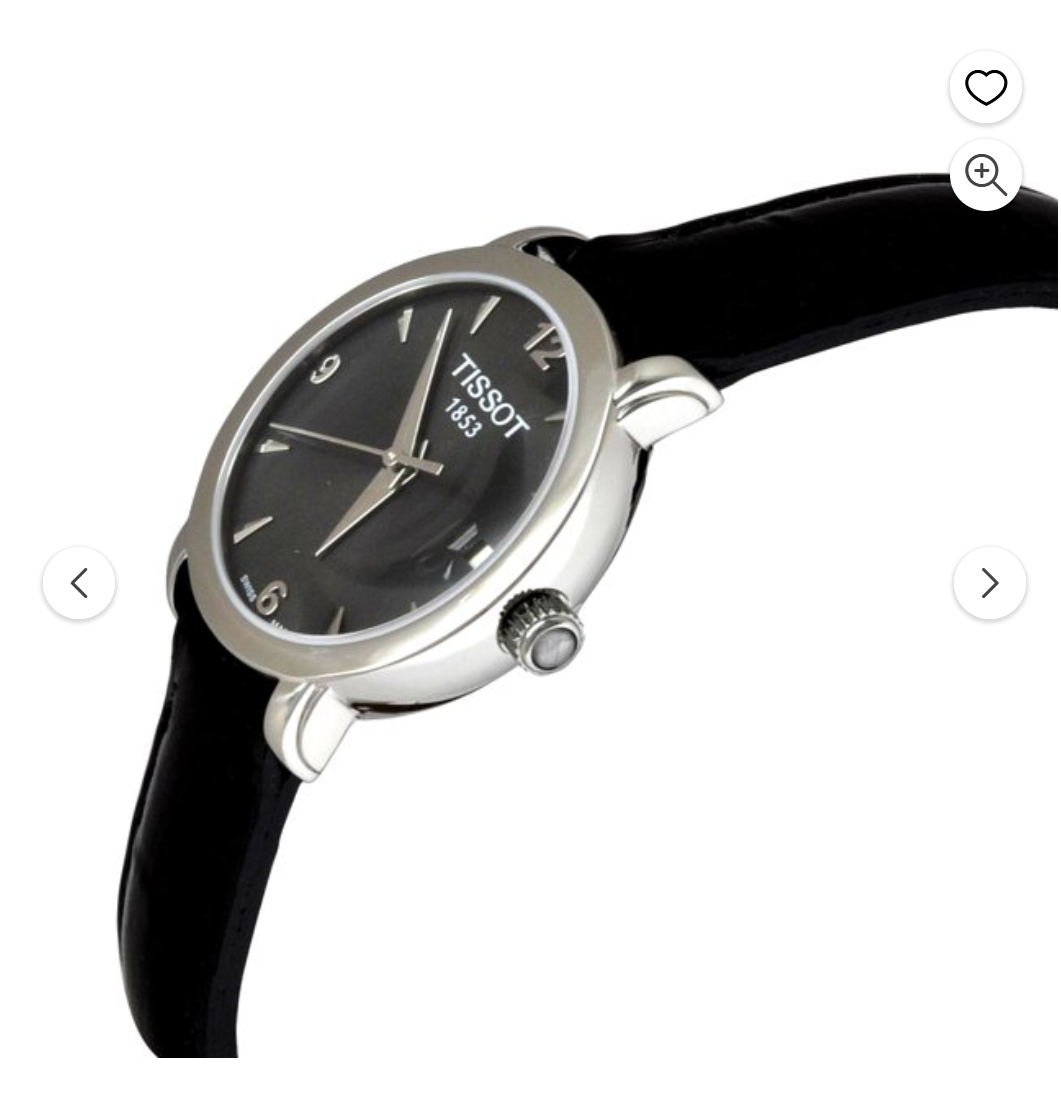 Tissot T-Classic Everytime Leather Womens Watch T0572101605700