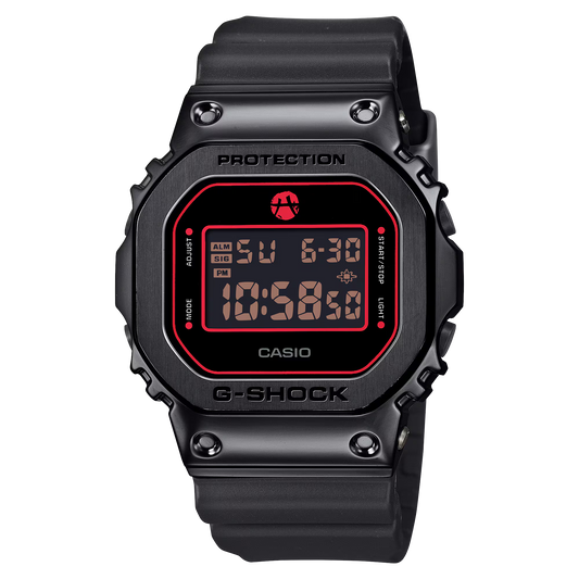 Casio G-Shock Men Quartz Black Dial Digital Resin Watch GM-5600RH-1DR G1737