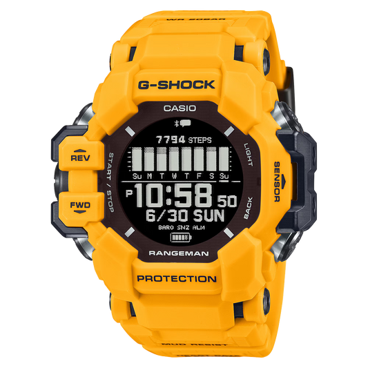 G-Shock Men Quartz Black Dial Digital Resin Watch G1530