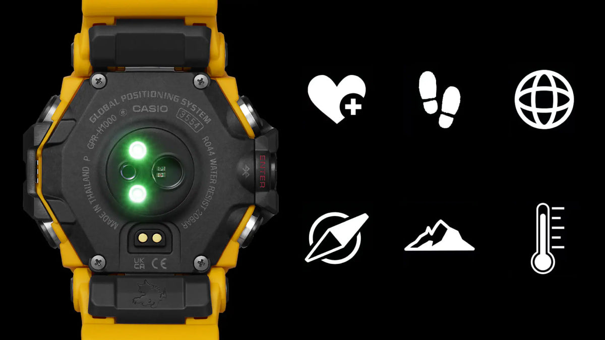 G-Shock Men Quartz Black Dial Digital Resin Watch G1530