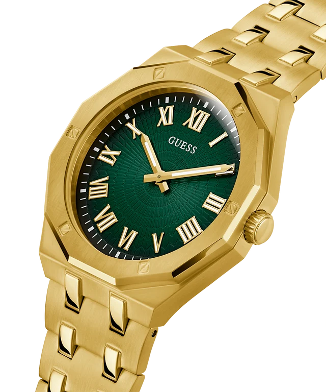 ASSET Men Green Round Dial Analog Watch - GW0575G2