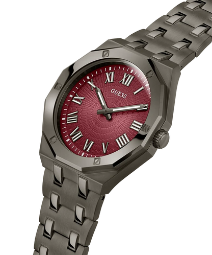 GUESS Asset Analog Watch for Men with Round Dial & Water Resistant Man's Wrist Watches - GW0575G5