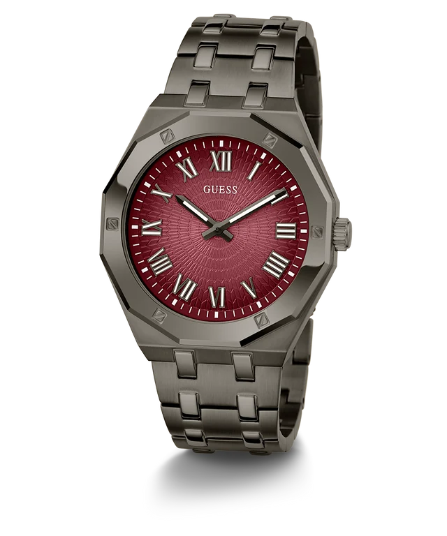 GUESS Asset Analog Watch for Men with Round Dial & Water Resistant Man's Wrist Watches - GW0575G5