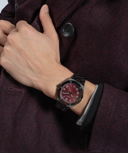 GUESS Asset Analog Watch for Men with Round Dial & Water Resistant Man's Wrist Watches - GW0575G5