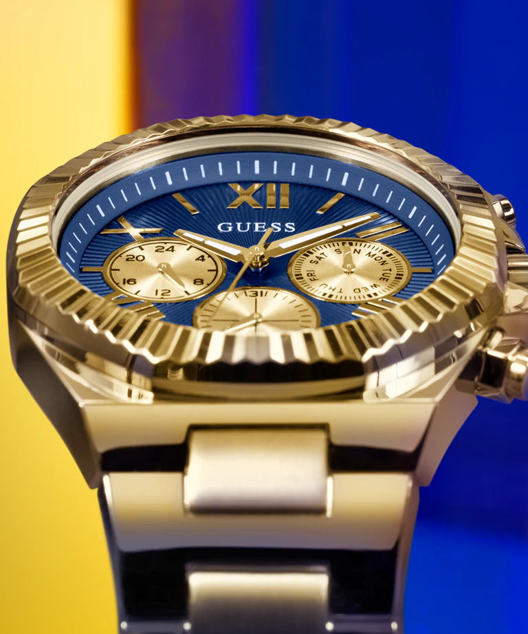 GUESS Analog Blue Dial Men's Watch-GW0703G6