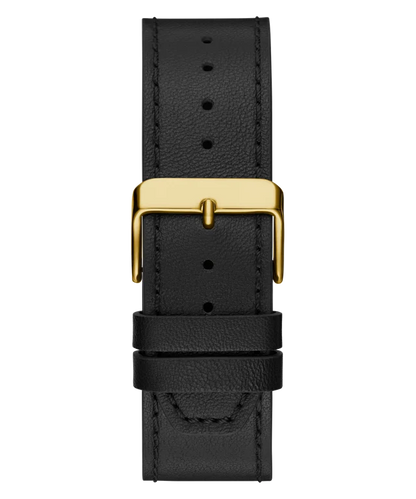 Guess Leather Analog Black Dial Men's Watch-Gw0793G2