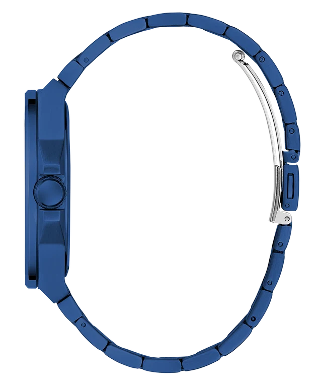 Guess Stainless Steel Analog Blue Dial & Band Men's Watch-Gw0833G1